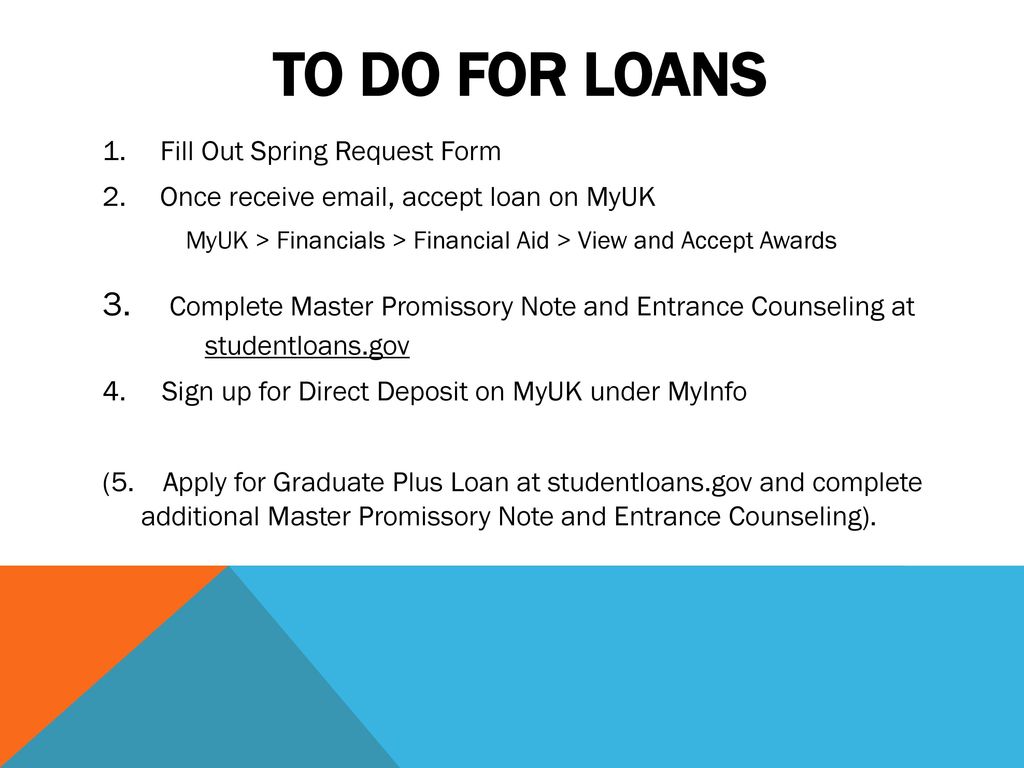 Financial aid physician assistant ppt download